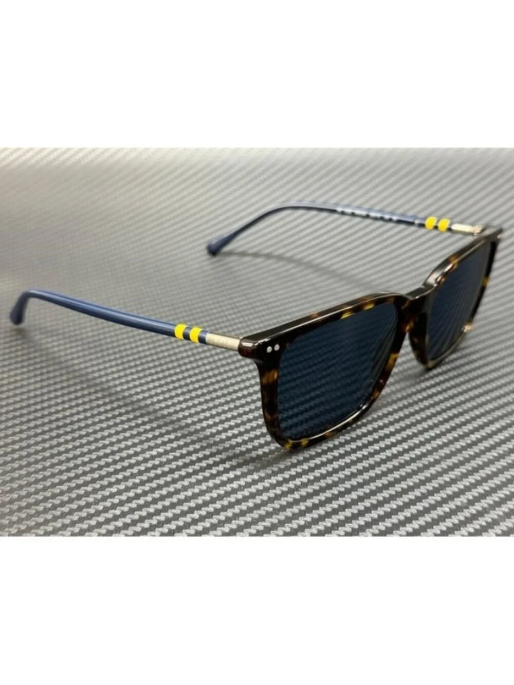 New Polo Ralph Lauren Men Shiny Havana Sunglasses 56-18-145